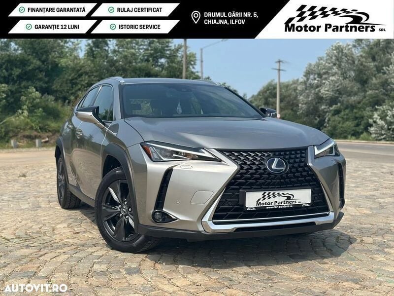 Gri Utilizat 2019 Lexus UX 250h Business Edition SUV | 20.990 EUR - Imagine 1/4