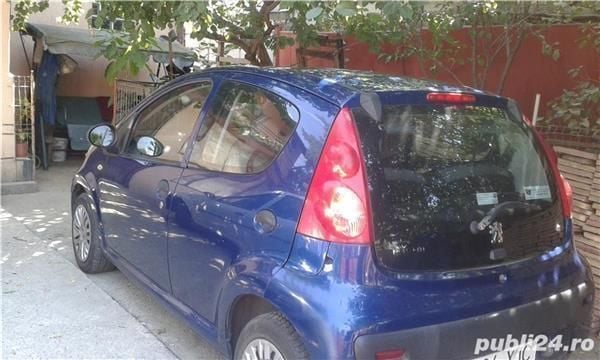 Second-hand Peugeot 107 68 CP (50 kW) 2007 Albastru Hatchback