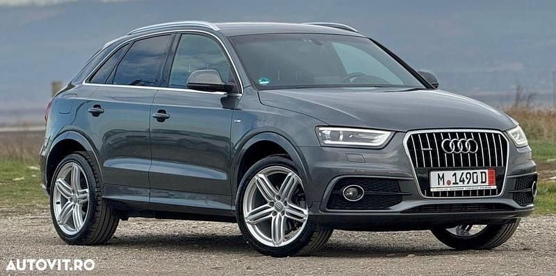 Negru Utilizat 2014 Audi Q3 S-line plus SUV | 13.290 EUR (Preț bun) - Imagine 1/4