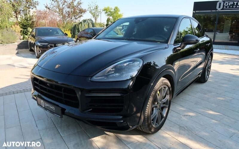 Negru Utilizat 2021 Porsche Cayenne Platinum Edition SUV | 73.780 EUR (Preț OK) - Imagine 1/4