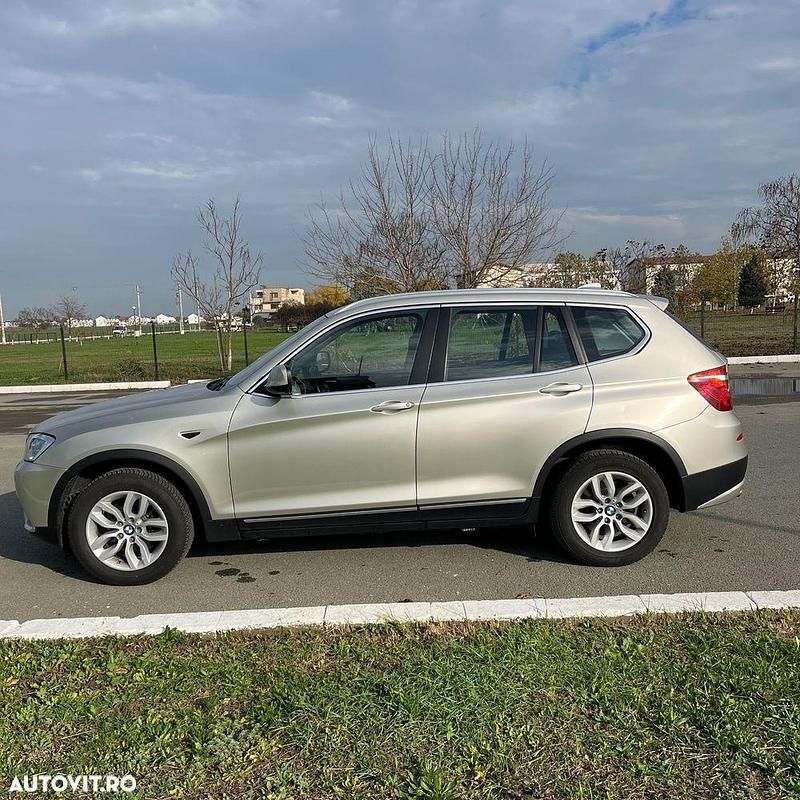 Second-hand BMW X3 184 CP (135 kW) 2012 Culoarebej SUV