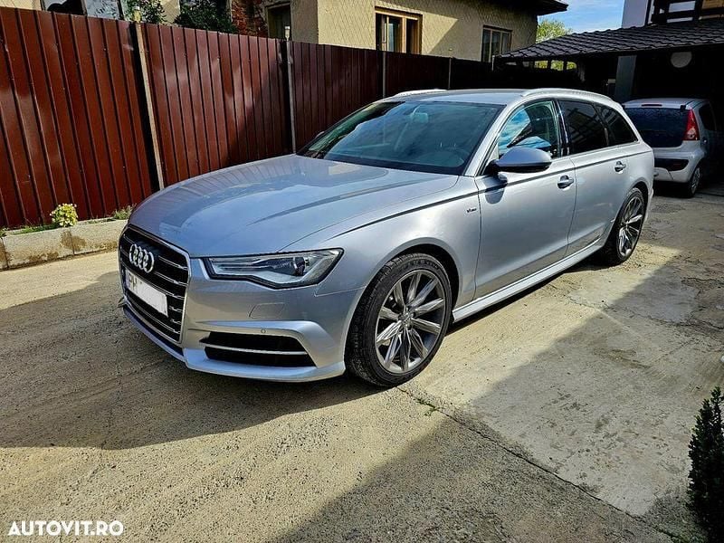 Second-hand Audi A6 S-Line 190 CP (139 kW) 2017 Culoareargint Break