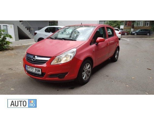 Second-hand Opel Corsa 85 CP (62 kW) 2008 Rosu Hatchback