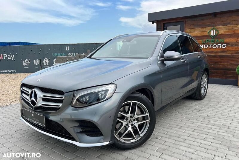Gri Utilizat 2016 Mercedes GLC250 SUV | 21.490 EUR (Preț OK) - Imagine 1/4