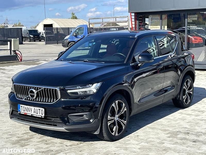 Culoarenegru Utilizat 2021 Volvo XC40 Inscription SUV | 23.490 EUR (Super Preț) - Imagine 1/4