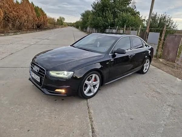 Negru Utilizat 2015 Audi A4 S-Line Berlinǎ | 12.000 EUR - Imagine 1/4