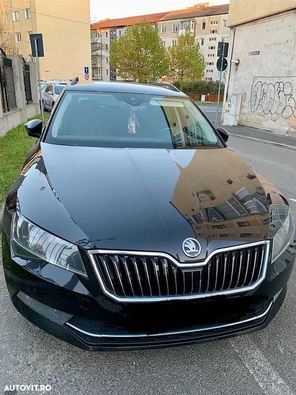 Second-hand Skoda Superb Style 150 CP (110 kW) 2017 Culoarenegru Break
