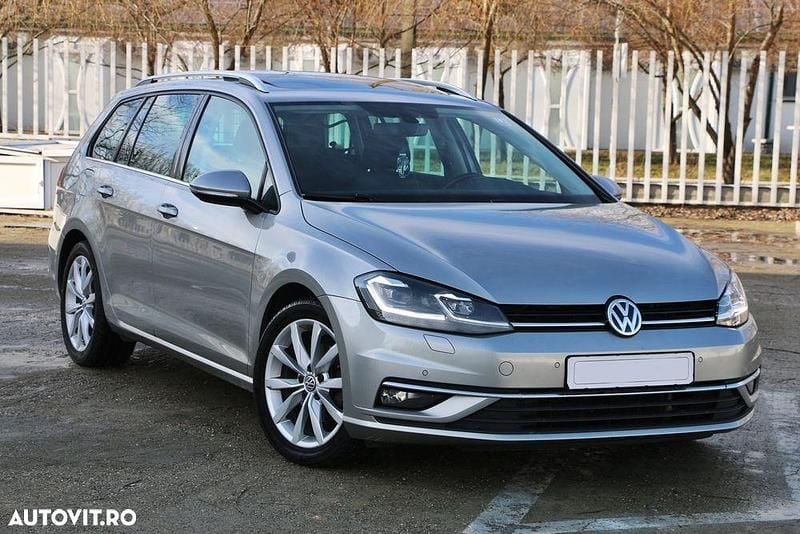 Culoaregalbeuriu Second-hand 2020 VW Golf VII Highline Break | 11.499 EUR (Preț bun) - Imagine 1/4