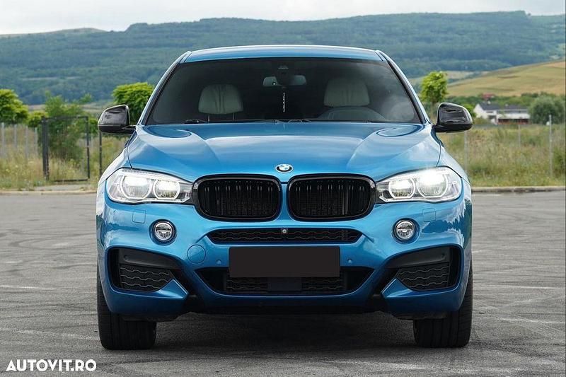 Culoarealbastru Utilizat 2019 BMW X6 SUV | 38.000 EUR (Scump) - Imagine 1/4