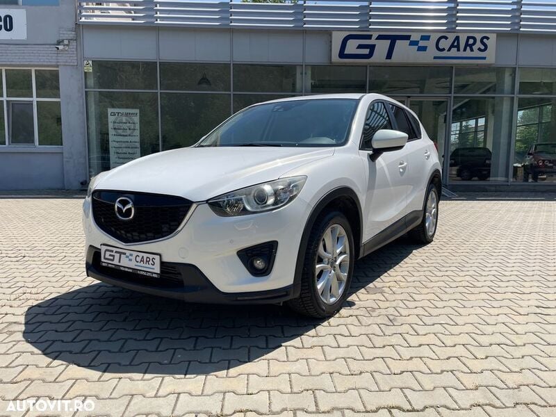 Alb Utilizat 2014 Mazda CX-5 Sports-Line SUV | 9.750 EUR (Preț bun) - Imagine 1/4