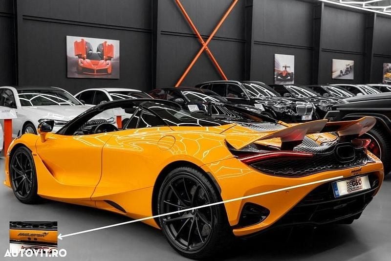 Second-hand McLaren 750S 750 CP (551 kW) 2025 Culoareportocaliu Cabrio