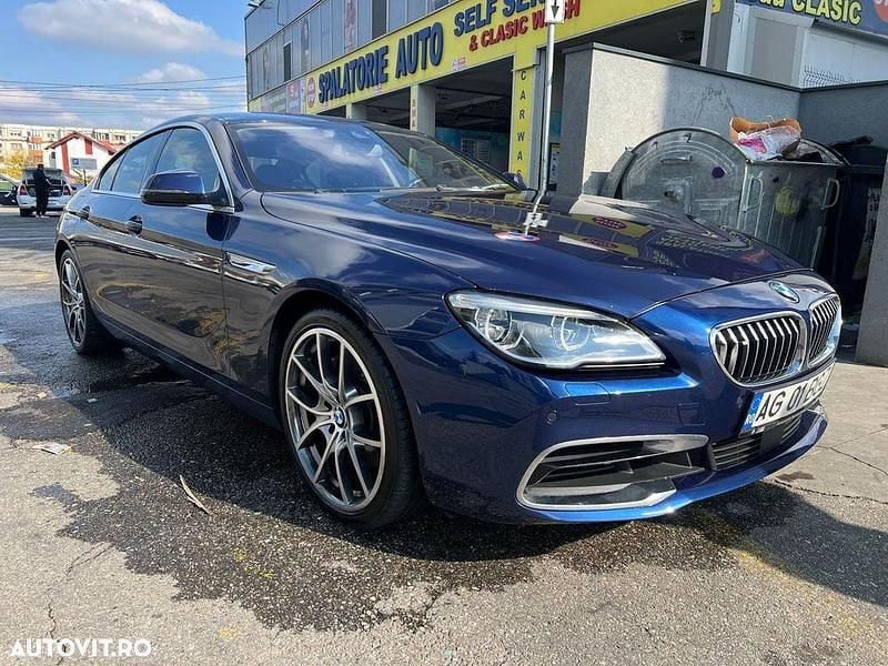 Culoarealbastru Utilizat 2016 BMW 640 Sport Line Coupe | 20.900 EUR (Preț bun) - Imagine 1/4