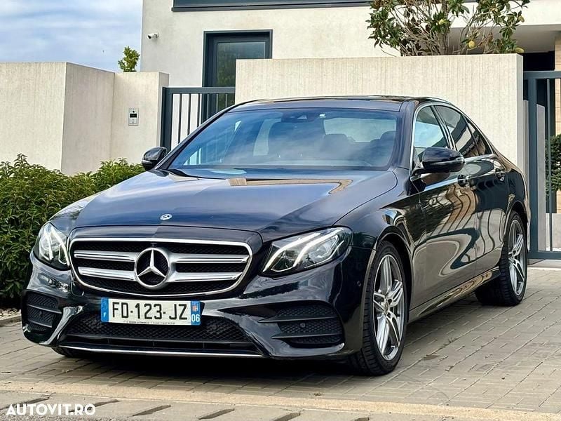 Second-hand Mercedes E220 AMG line 194 CP (142 kW) 2019 Culoarenegru Berlinǎ