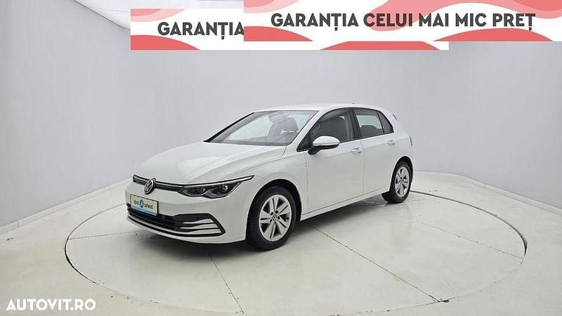 Culoarealb Utilizat 2021 VW Golf VIII Life Hatchback | 19.950 EUR (Preț OK) - Imagine 1/3