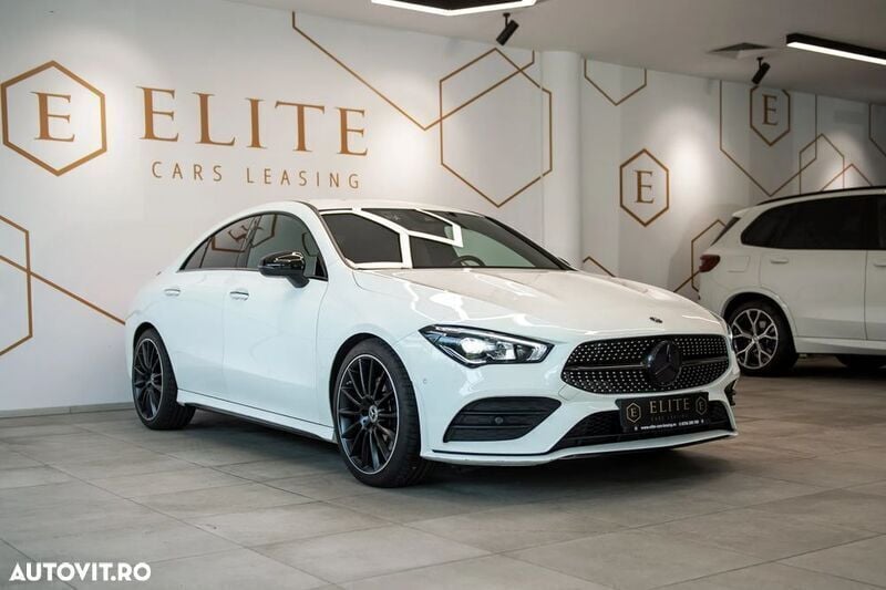 Alb Utilizat 2021 Mercedes CLA200 Coupe | 34.980 EUR - Imagine 1/4