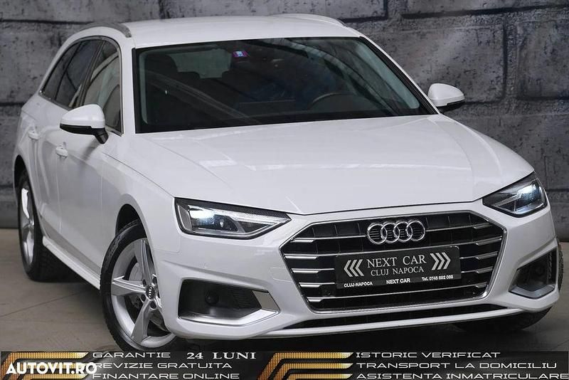 Culoarealb Utilizat 2021 Audi A4 Advanced Break | 19.850 EUR (Preț bun) - Imagine 1/4