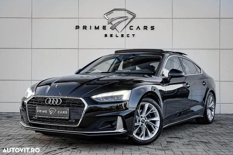 Culoarenegru Utilizat 2021 Audi A5 Sportback Design Hatchback | 24.990 EUR (Preț OK) - Imagine 1/4