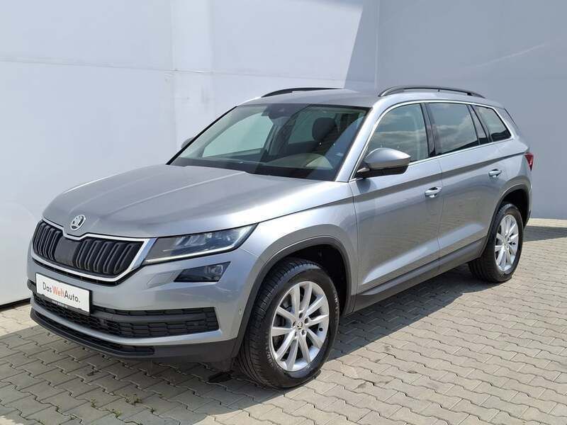 Gri mediumetalic Utilizat 2019 Skoda Kodiaq Style SUV | 29.990 EUR - Imagine 1/4