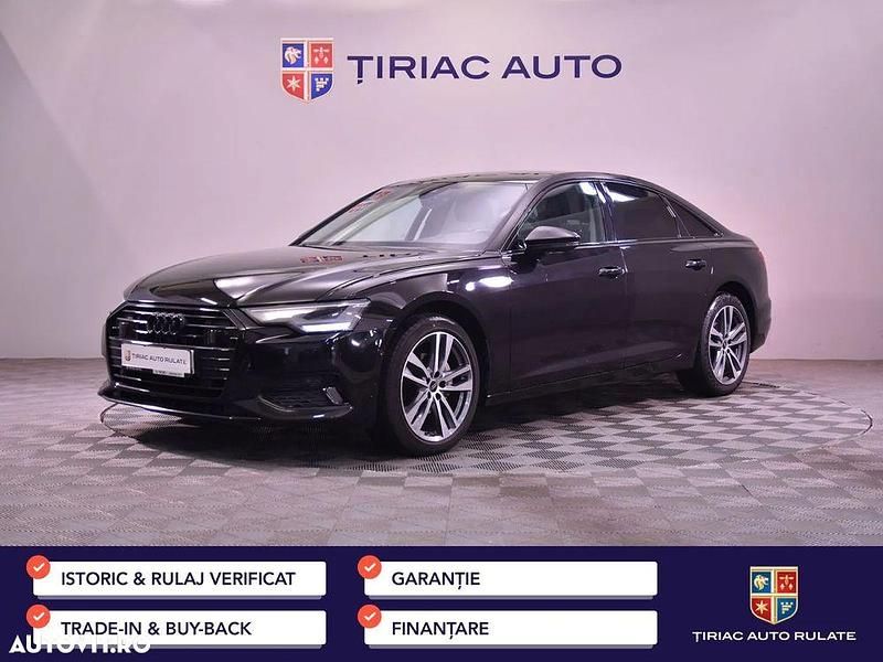 Culoarenegru Utilizat 2022 Audi A6 Berlinǎ | 38.490 EUR (Puțin scump) - Imagine 1/4