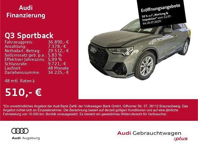 Utilizat 2021 Audi Q3 Sportback S-Line SUV | 39.835 EUR (Scump) - Imagine 1/1