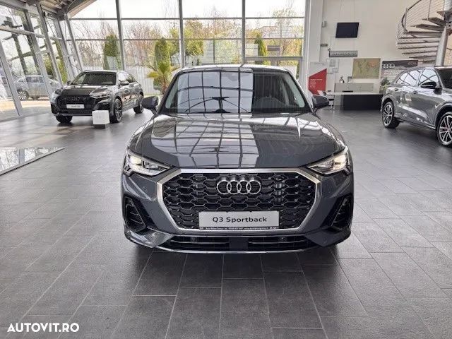 Gri Nouă 2025 Audi Q3 Sportback SUV | 40.490 EUR - Imagine 1/4