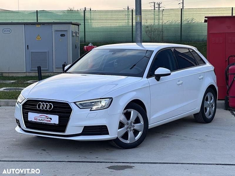 Second-hand Audi A3 Sportback Design 116 CP (85 kW) 2019 Alb Hatchback