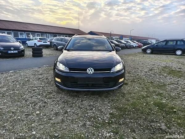 Negru Utilizat 2015 VW Golf VII Break | 8.690 EUR (Preț OK) - Imagine 1/4