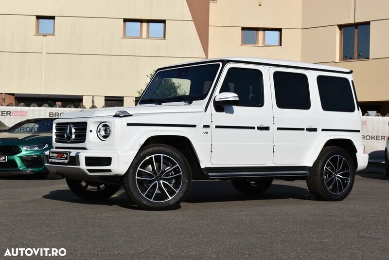 Alb Utilizat 2023 Mercedes G500 Edition SUV | 161.840 EUR - Imagine 1/4