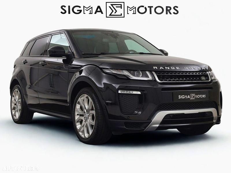Culoarenegru Utilizat 2017 Land Rover Range Rover evoque SUV | 16.990 EUR (Preț bun) - Imagine 1/4