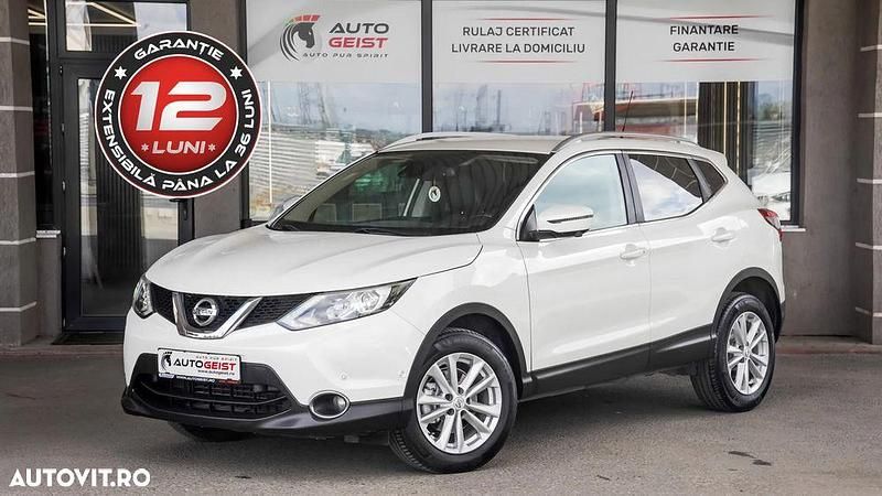 Culoarealb Utilizat 2017 Nissan Qashqai Acenta SUV | 12.990 EUR (Preț OK) - Imagine 1/4