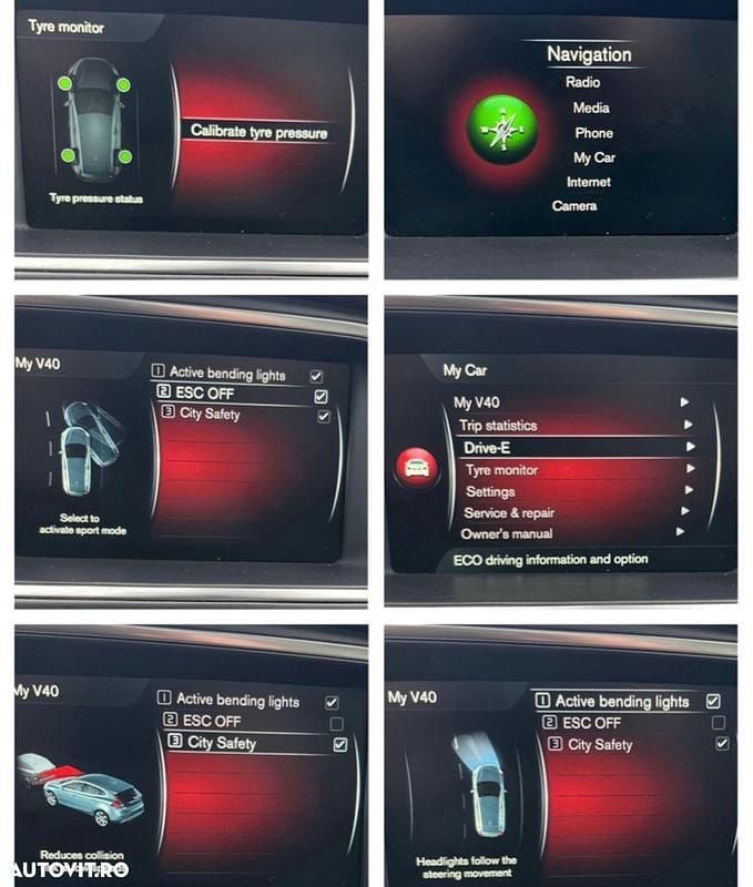 Second-hand Volvo V40 Ocean Race 190 CP (139 kW) 2015 Culoarenegru Hatchback