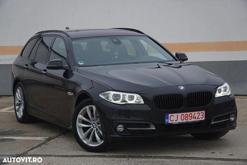 Second-hand BMW 520 Sport Line 190 CP (139 kW) 2016 Culoarenegru Break