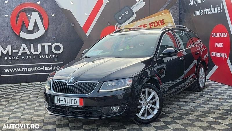 Culoarenegru Utilizat 2014 Skoda Octavia Berlinǎ | 7.490 EUR (Preț OK) - Imagine 1/4