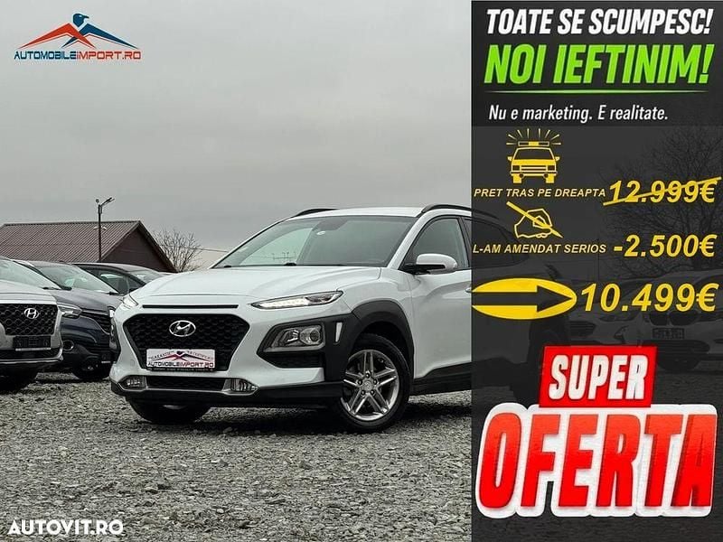 Culoarealb Second-hand 2019 Hyundai Kona Select SUV | 10.499 EUR (Preț bun) - Imagine 1/4