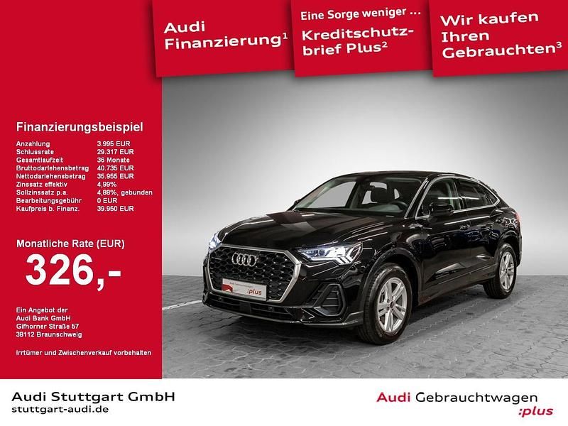 Utilizat 2023 Audi Q3 Sportback Design SUV | 43.139 EUR (Preț OK) - Imagine 1/1