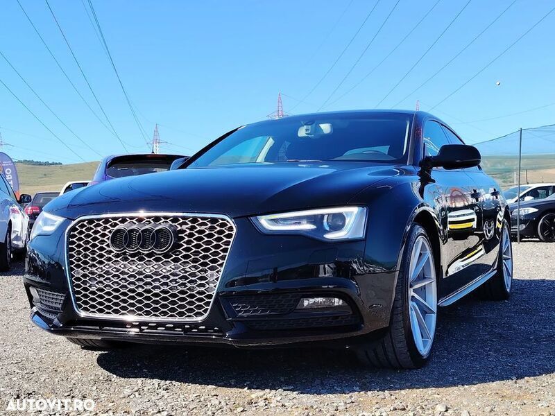 Negru Utilizat 2012 Audi A5 Sportback Berlinǎ | 9.999 EUR (Puțin scump) - Imagine 1/4