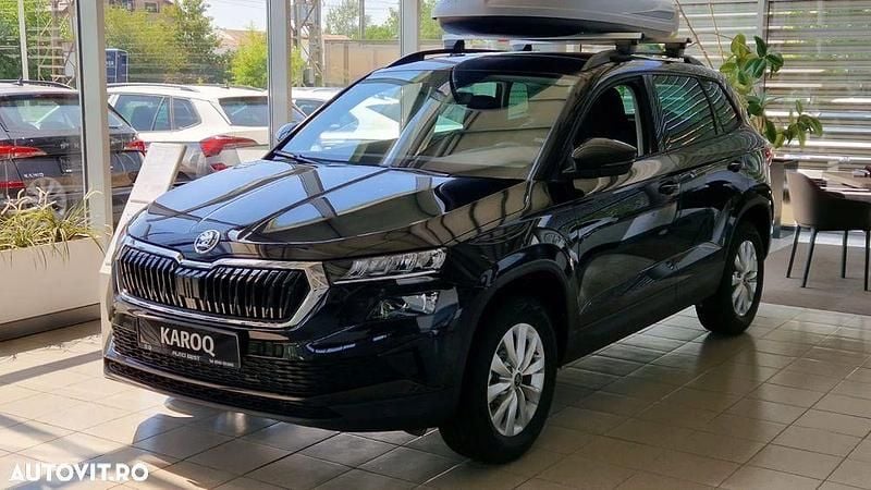 Culoarenegru Nouă 2025 Skoda Karoq Selection SUV | 29.250 EUR (Preț bun) - Imagine 1/4
