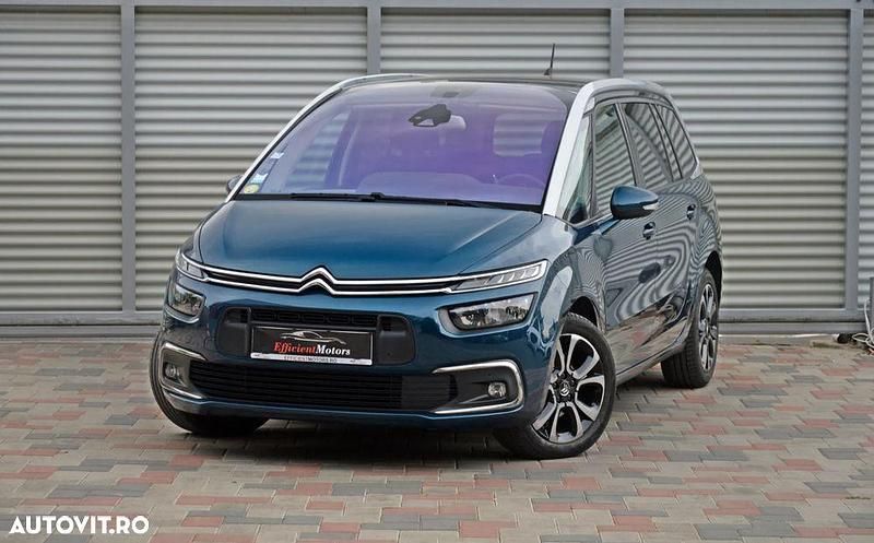 Culoarealbastru Utilizat 2020 Citroën C4 SpaceTourer Shine Monovolum | 12.990 EUR (Preț OK) - Imagine 1/4