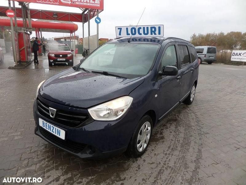 Culoarealbastru Utilizat 2014 Dacia Lodgy Picknick Monovolum | 5.200 EUR - Imagine 1/4