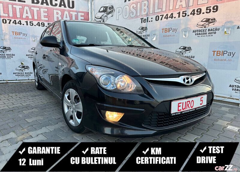 Negru Utilizat 2011 Hyundai i30 Hatchback | 5.750 EUR - Imagine 1/4