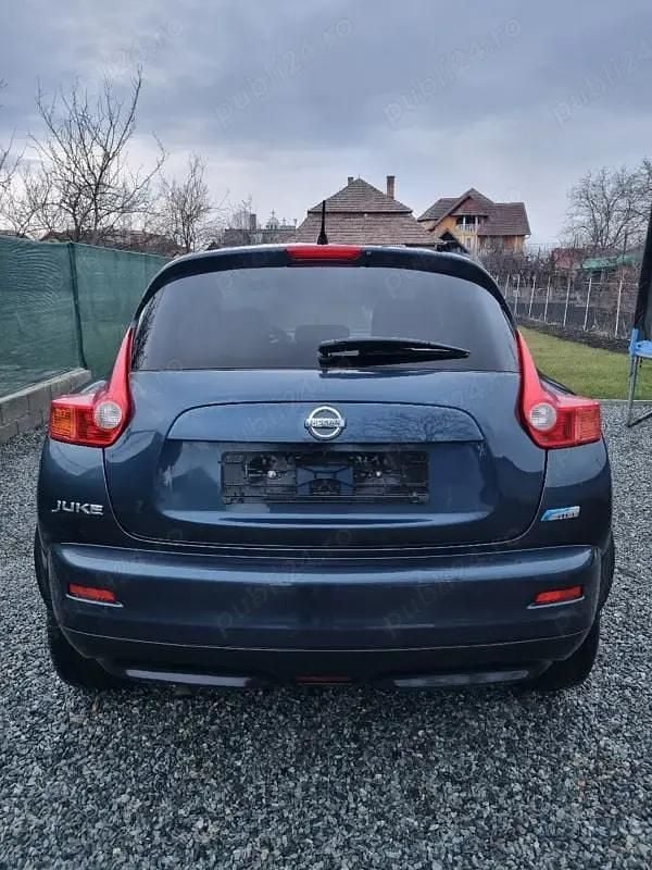 Second-hand Nissan Juke 110 CP (80 kW) 2012 Albastru SUV