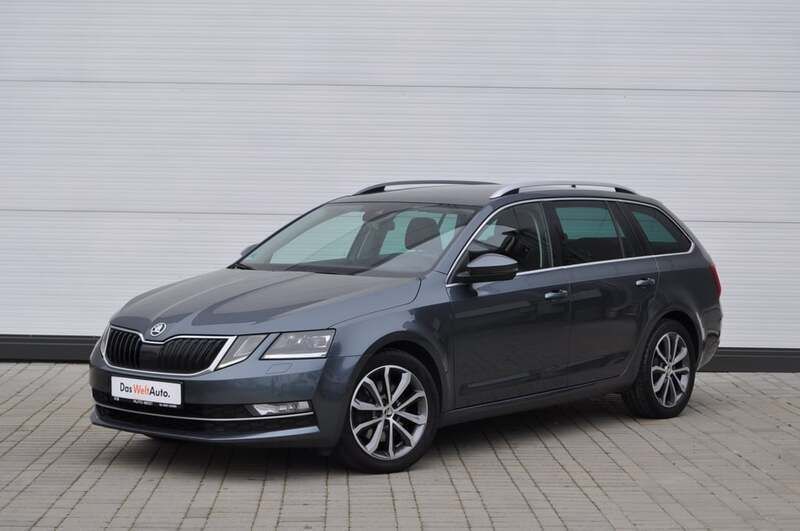 Gri inchis metalic perleffect Utilizat 2019 Skoda Octavia Style Break | 17.493 EUR (Scump) - Imagine 1/4