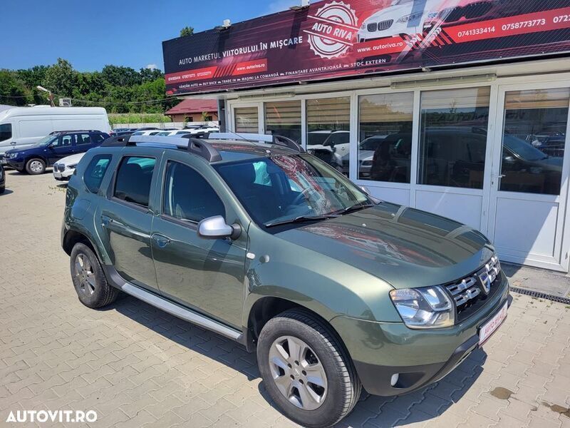 Verde Utilizat 2013 Dacia Duster Lauréate SUV | 6.790 EUR (Preț OK) - Imagine 1/4