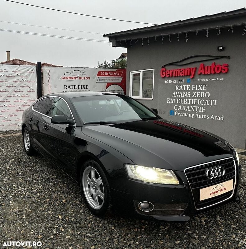 Negru Utilizat 2012 Audi A5 Coupe | 11.500 EUR - Imagine 1/4