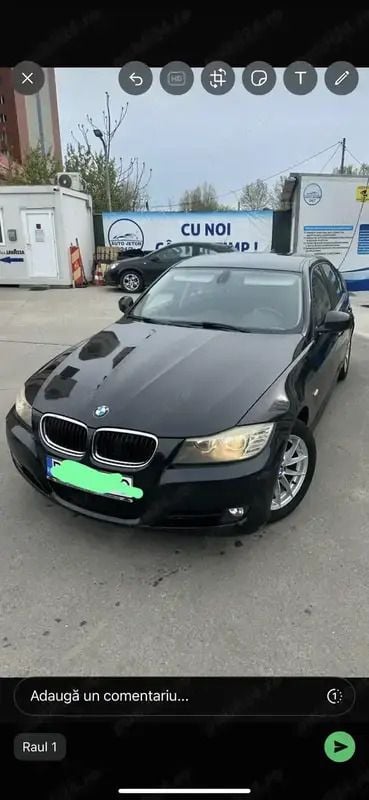 Negru Utilizat 2010 BMW 318 Berlinǎ | 4.200 EUR (Preț bun) - Imagine 1/4