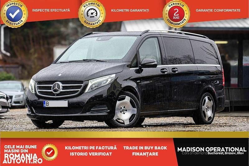 Second-hand Mercedes V250 Avantgarde 190 CP (139 kW) 2017 Culoarenegru Monovolum