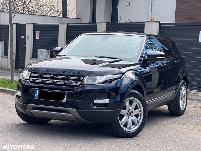 Negru Utilizat 2012 Land Rover Range Rover evoque SUV | 9.900 EUR - Imagine 1/4