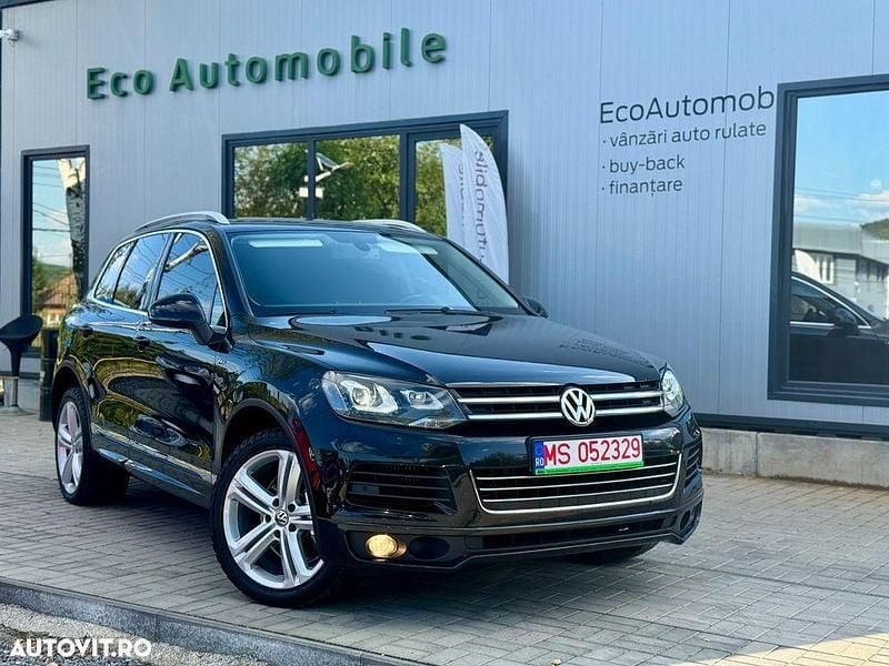 Culoarenegru Utilizat 2014 VW Touareg Edition SUV | 15.990 EUR (Preț bun) - Imagine 1/4