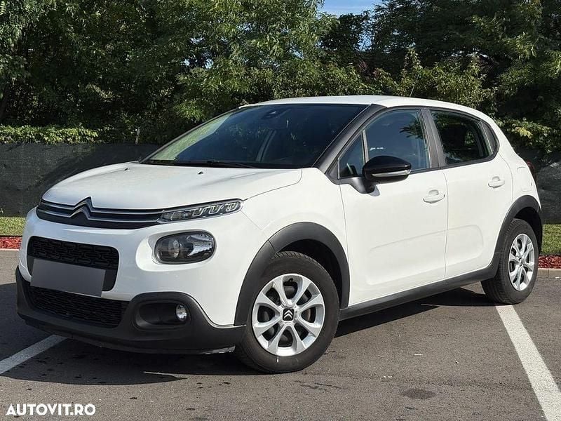 Culoarealb Utilizat 2019 Citroën C3 Feel Hatchback | 8.600 EUR (Super Preț) - Imagine 1/4
