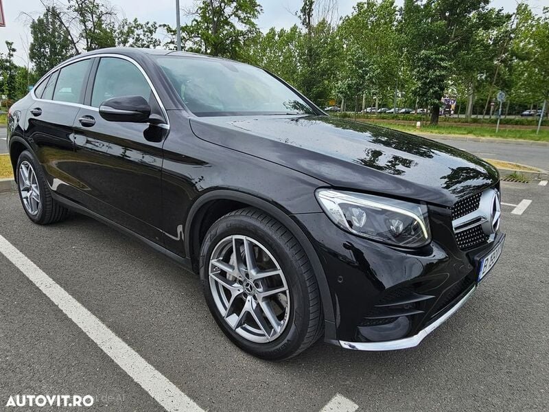 Negru Utilizat 2019 Mercedes GLC220 Coupe | 32.490 EUR (Preț OK) - Imagine 1/4